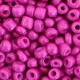 Seed beads 6/0 (4mm) Magenta purple